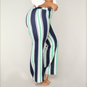 High Waisted Multicolored Pants